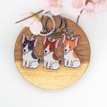 Load image into Gallery viewer, Rat Terrier Pet Dog Keychains Epoxy/Acrylic Keychain
