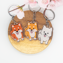 Load image into Gallery viewer, Akita Inu Pet Dog Keychains Epoxy/Acrylic Keychain
