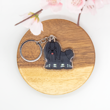 Load image into Gallery viewer, Shih Tsu Pet Dog Keychains Epoxy/Acrylic Keychain
