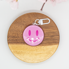 Load image into Gallery viewer, Happy Face Epoxy/Acrylic Keychain
