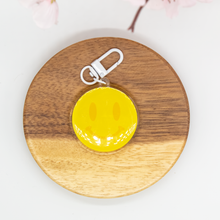 Load image into Gallery viewer, Happy Face Epoxy/Acrylic Keychain
