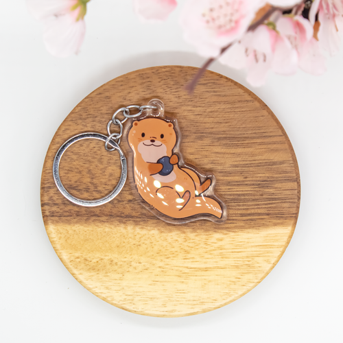 Otter Epoxy/Acrylic Keychain