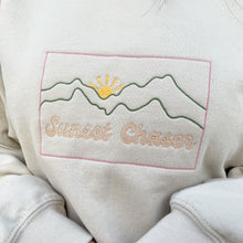 Load image into Gallery viewer, Embroidered &quot;Sunset Chaser&quot; Sweatshirt
