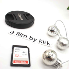 Load image into Gallery viewer, A film by kirk sticker - right side view
