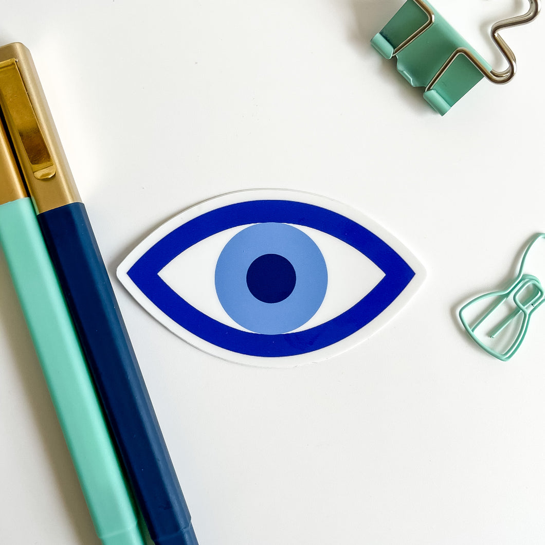Evil eye sticker 