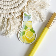 Load image into Gallery viewer, Lemonade light bulb sticker 
