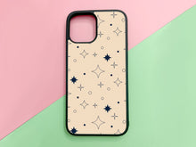 Load image into Gallery viewer, beige twinkle star phonecase for iPhone or Samsung
