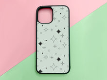Load image into Gallery viewer, sage green twinkle star phonecase for iPhone or Samsung

