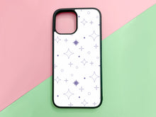 Load image into Gallery viewer, White twinkle star phonecase for iPhone or Samsung
