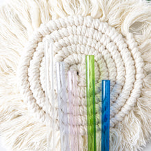 Load image into Gallery viewer, Straight glass straws - close up
