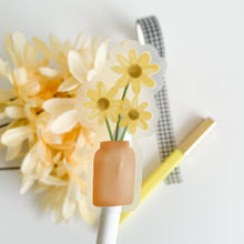 Load image into Gallery viewer, Fully peeled sunflower clear sticker
