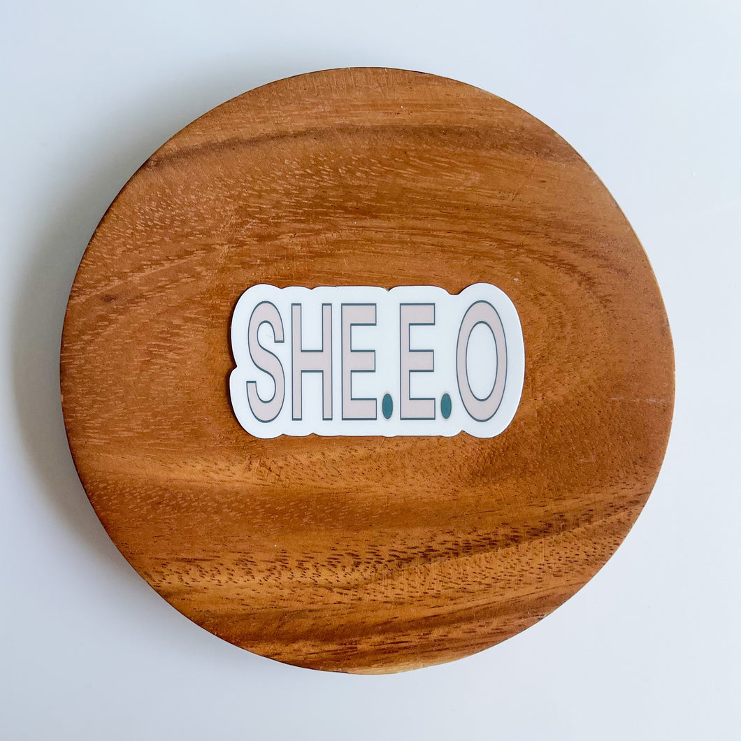 SHE E O Sticker